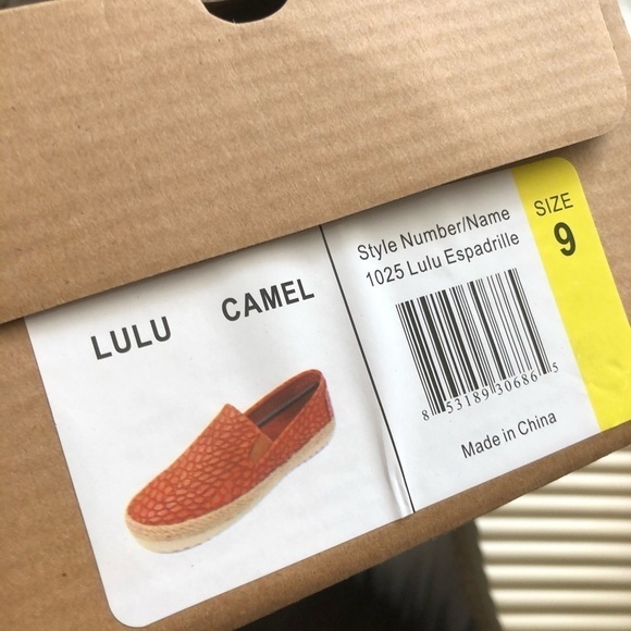 NIB electric karma lulu croc embossed espadrille - Picture 7 of 8